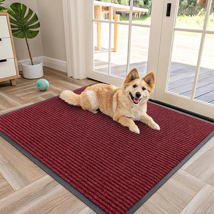 OLANLY Front Door Mat 40x32, Waterproof Heavy-Duty Indoor Outdoor Doormat | by OLANLY