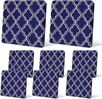 8Pcs Patio Cushion Covers Stretch Outdoor Furniture Protector Slipcovers | by pickyNproud