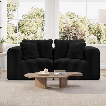 Novilla 70.8" Modular Sectional Sofa, Modern Cloud Sectional Couch by Novilla