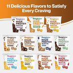 Bootylicious | High-Protein Muffin | 25g Protein, 7g Net Carbs, 2.32-2.75oz Cup, 12-Pack (Chocolate Peanut Butter)