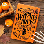 Halloween Stencils for Painting 11.7”x8.26” Reusable Halloween Stencil A4 Skeleton Witch Black Cats Draw Templates for Wood Signs Walls Windows Door Mat Fabrics