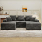Living&Giving 101" U-Shaped Cloud Sectional Couch by LivingGiving