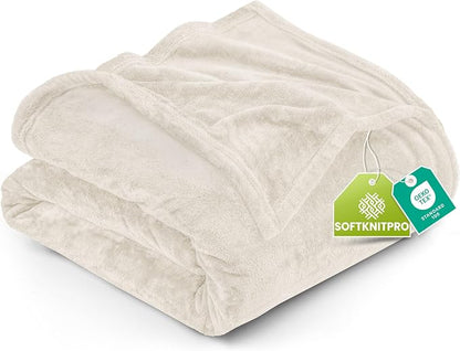 Utopia Bedding Ultra Soft Fleece Bed Blanket King Size Linen | Microfiber Plush by UTOPIABEDDING