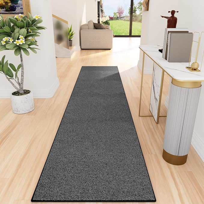 Runner Rug with Non Slip Rubber Backing, Washable Soft Floor Carpet - Image 5