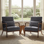 Set of 2 Mid Century Modern Accent Chair by Unknown