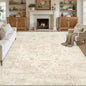 10x12 Area Rugs Living Room: Bedroom Washable Carpet Beige/Brown | Large by Luxturiy