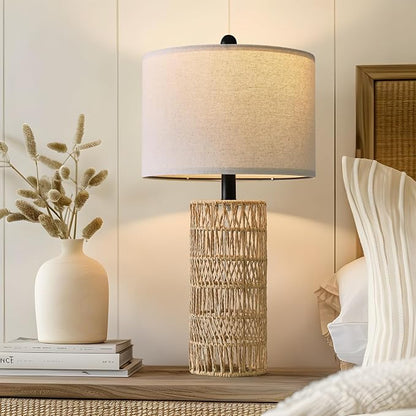 OYEARS 22.5" Boho Table Lamps Set of 2 - Image 6
