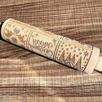 Christmas Wooden Rolling Pin for Baking,Engraved Embossing Rolling Pin Cookie Stamps Roller Square Grid Cookies Mold Kitchen Decor Tools for Kids Adults(Jesus Nine Palaces)