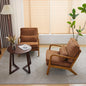 VINGLI Upgraded Premium Corduroy Accent Chairs Set of 2, Upholstered Arm Chair by VINGLI