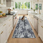 RELEANY Washable Runner 2'6"x8' Abstract Area Rug by RELEANY