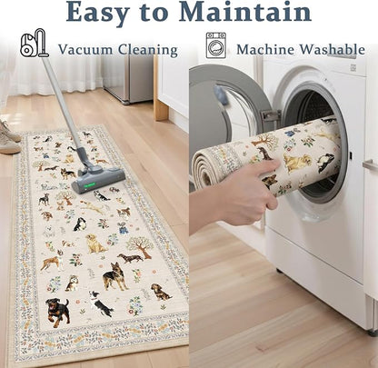 Beige Small Entry Rug 24x17 inch - Image 4