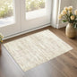 UERMEI 2x3 Entryway Area Rug: Washable Neutral Modern Abstract Small Rug by UERMEI
