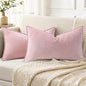 decorUhome Summer Couch Throw Pillow Covers 12x20 Set of 2, Decorative Soft by decorUhome