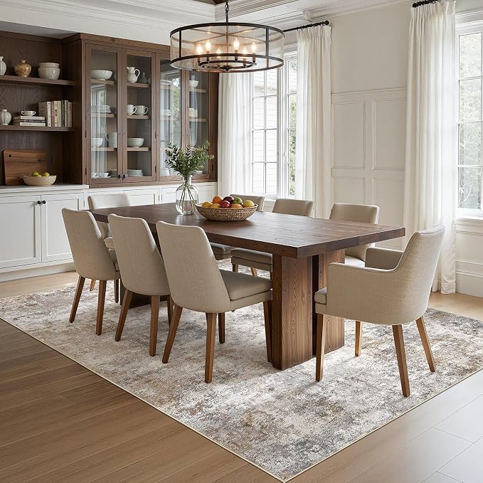 UERMEI 9x12 Area Rug Living Room Rugs - Image 4