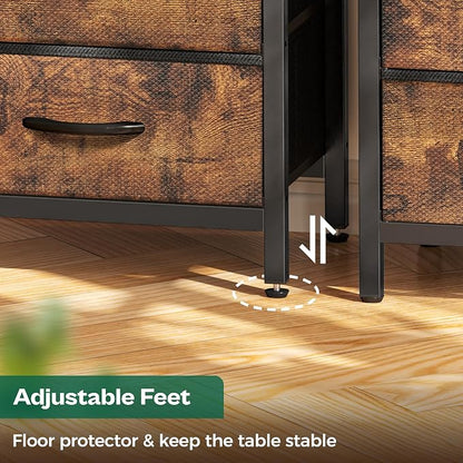 Huuger Nightstands Set of 2, End Tables - Image 8