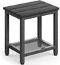 ODK Outdoor Double Side Table, Adirondack Patio End Table by ODK