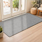 Ultra Thin Indoor Door Mat 24"x47", Non Slip Doormats, Rubber Backing, by LEKEEPGO