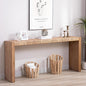 KEIKI 69" Seagrass Console Table, Handwoven Tabletop by KEIKI