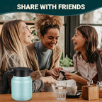34Oz Thermal Coffee Carafes For Keeping Hot/Cold, Stainless Steel Coffee Carafe, Dustproof Insulated Water Carafe for Party/Home,Blue
