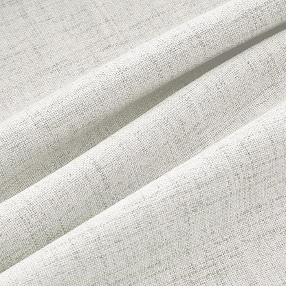 MIULEE 100% Blackout Linen Curtains 42 x 63 Inch Light Beige 2 Panels | Thermal - Image 9