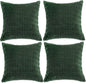 Fancy Homi 4 Packs Decorative Throw Pillow Covers by Fancy+Homi
