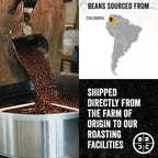 Black Rifle Coffee Company Murdered Out, 12oz Bag, Ground Coffee Dark Roast - Roasted Blend Made from Arabica Beans - Colombian & Brazilian Beans - Veteran Founded & American Made