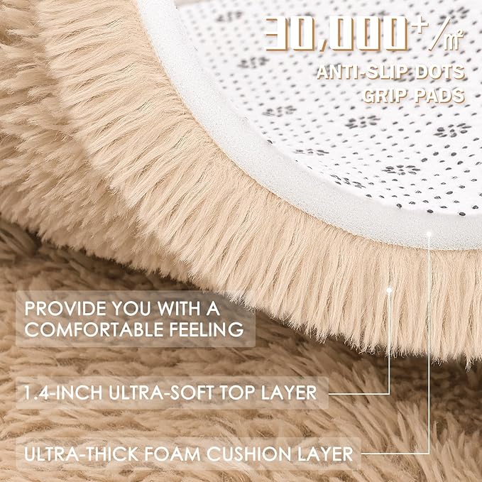 OLANLY 8x12 Machine Washable Large Area Rugs - Image 8