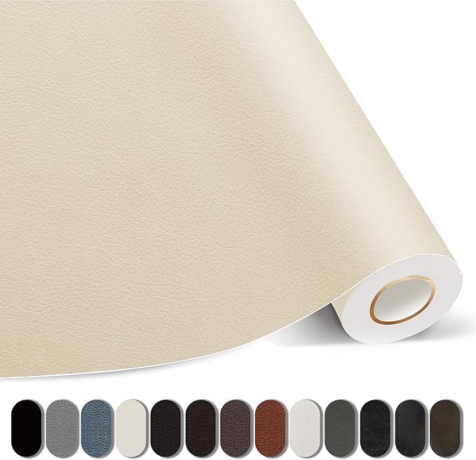 Kangshoon Leather Repair Patches, 35X79 Inch Self-Adhesive Leather Repair Tape by GiveYourFurnitureaNewLife