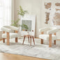 VKNOW Accent Chairs Set of 2, Modern Upholstered Living Room Chair Armchair by VKNOW