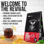 Sore Throat Tea - Wellness Tea Made with Elm Bark, Licorice Root and Marshmallow Root with Herbal and Medicinal Properties - Low Caffeine - Loose Leaf 4 Ounces
