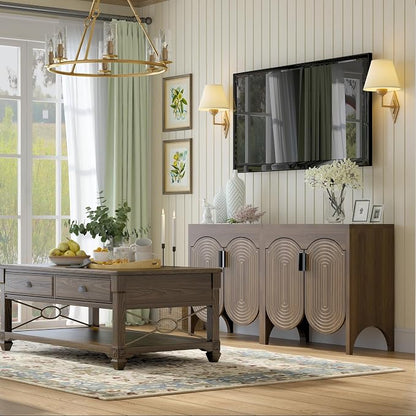 FurSch Fluted Sideboard Cabinet - Image 9