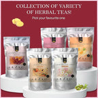 Tealeaf & Co. Licorice Root Tea Blended with Organic Spices - Pure Herbal Tea Bags with Cardamom, Ginger, Cinnamon Sticks & Licorice Root Extract - Low Caffeine - Gluten Free - 50 Teabags
