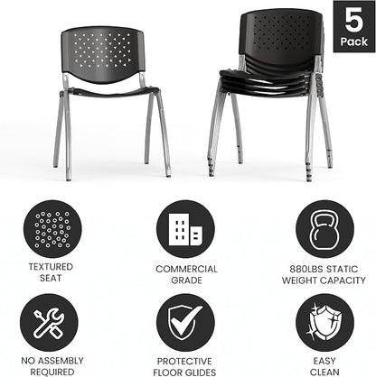 Flash Furniture Hercules Series Plastic Contoured Lobby Chairs - Image 5