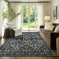 4x6 Ft Area Rugs for Living Room, Soft Non-Slip Machine Washable Rug, Vintage by Lo%CC%80utiRootHome