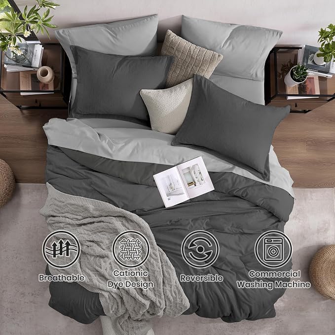 Monbix California King Comforter Set - Image 2