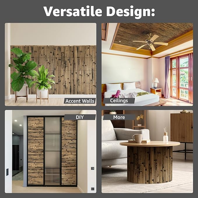 Art3d Natural Bamboo Wall Panel - Image 4
