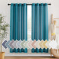 NICETOWN Linen Sheer Bedroom Curtains 72 inch Long, Grommet Top Casual Flax by NICETOWN