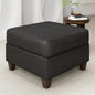 EASE MOOSE Faux Leather Square Ottoman Module by EASEMOOSE