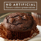 Krusteaz Muffin Mix, Double Chocolate Muffin Mix, Made with Real Chocolate Chips & No Artificial Flavors, Colors or Preservatives, 20 Ounce Box (Pack of 4)