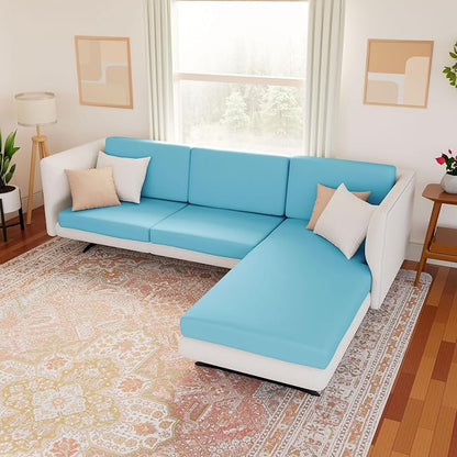 Waterproof Sectional Sofa Cushion Covers, L Shape Couch Slipcovers | L Shape - Image 2