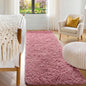 Blush Runner Rugs for Bedroom Living Room, Fluffy 2x6 Hallway Soft Area Rug | by ONASAR