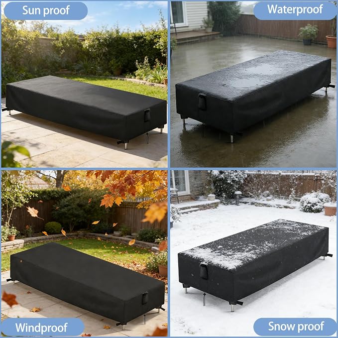 Chaise Lounge Covers, Waterproof Outdoor Lounge Chair Covers - Image 6