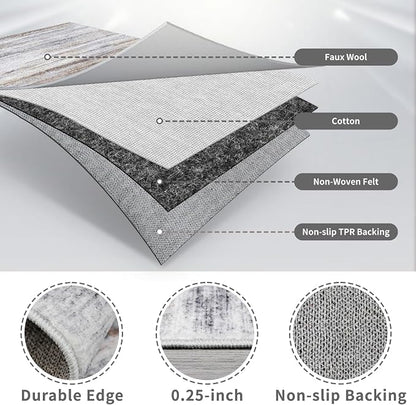 Washable Hallway Runner Rug for Home: Extra Long Runners for Entryway Living - Image 7
