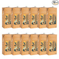 Rishi Tea Turmeric Ginger Chai Latte - Organic Herbal Tea Concentrate with Ginger - Easy-to-Serve Hot or Iced, Caffeine Free - 32 Fl Oz (Pack of 12)
