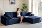 MAXYOYO 104" Modular Sectional Couch by MAXYOYO