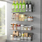DTUQYX Magnetic Spice Rack for Refrigerator, 4 Pack 100% Metal Strong Magnet by DTUQYX