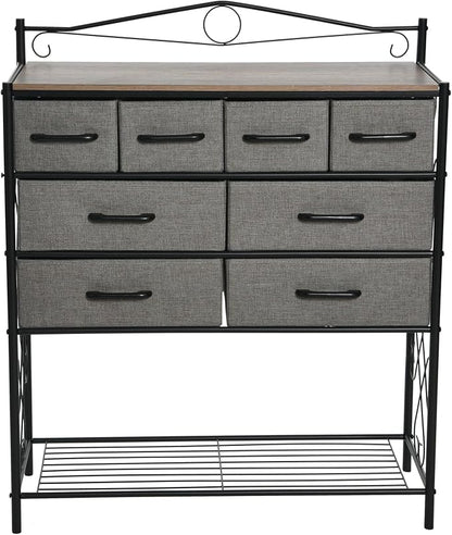 Household Essentials Ashwood Iron Sideboard - Image 4