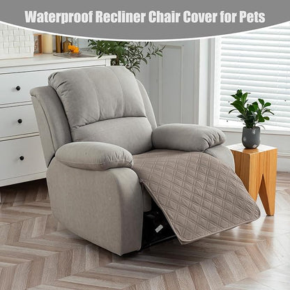 Genina Waterproof Recliner Chair Covers, Recliner Cover - Image 3