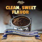 Mt. Whitney Premium Organic Spring Water Colombian, Medium Dark Roast, Low Acid, Decaf Coffee (Ground, 12 Oz)