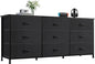 WLIVE 54''W Dresser for Bedroom, 65 inch TV, Wide Chest of Drawers by WLIVE